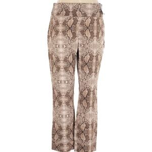 NY&C Women's Snake Print pull on Skinny Pants